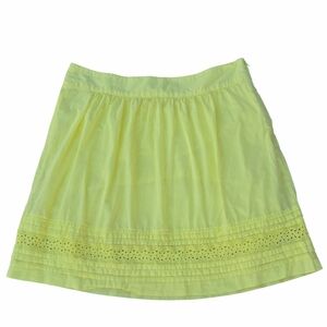 Ann Taylor LOFT Yellow Skirt Size 4